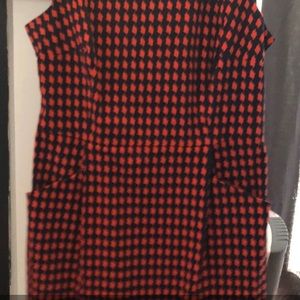 Tommy Hilfiger red and blue dress